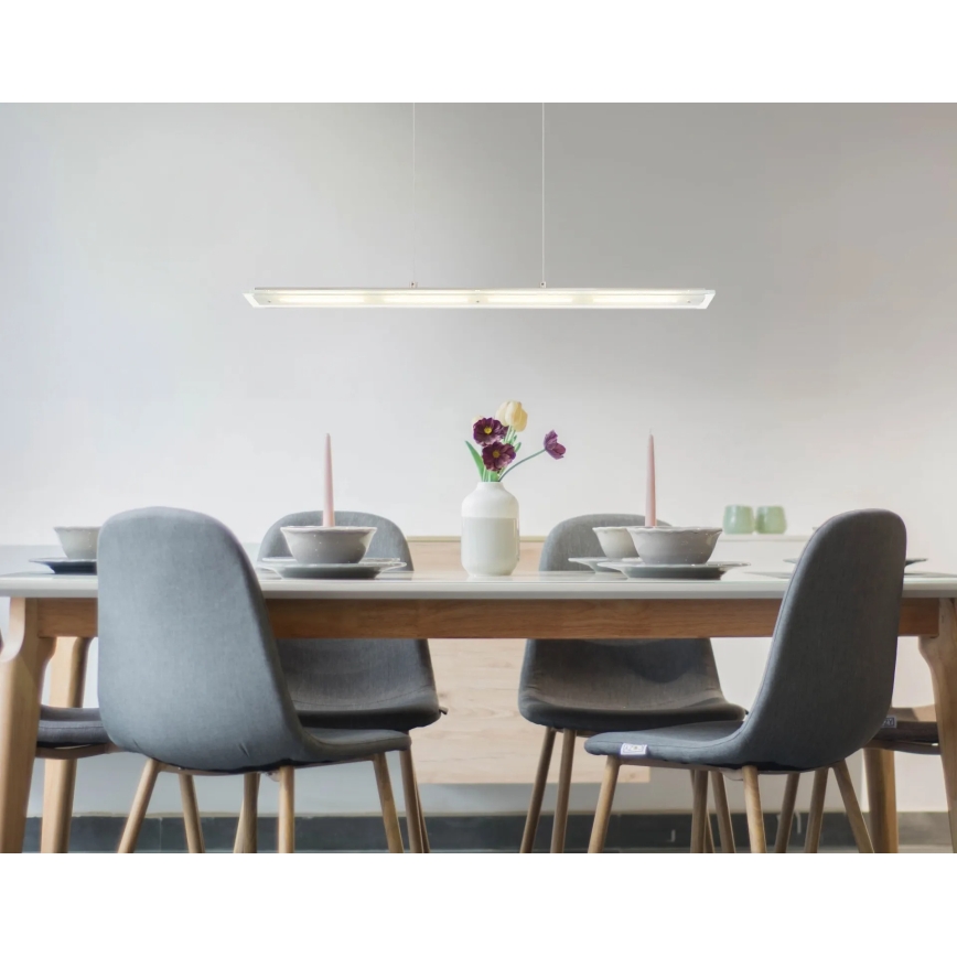 Globo - Lampadario LED dimmerabile con controllo touch su cavo LED/20W/230V 3000/4000/6500K