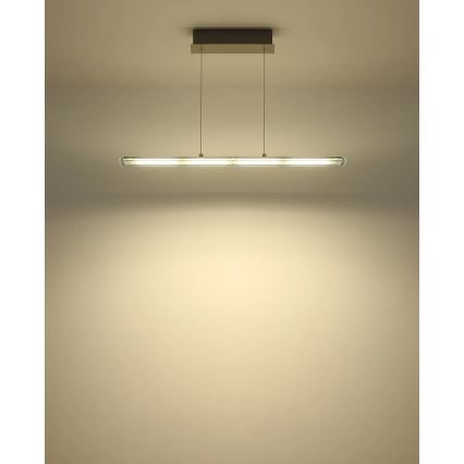 Globo - Lampadario LED dimmerabile con controllo touch su cavo LED/20W/230V 3000/4000/6500K