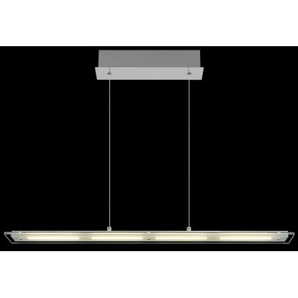 Globo - Lampadario LED dimmerabile con controllo touch su cavo LED/20W/230V 3000/4000/6500K