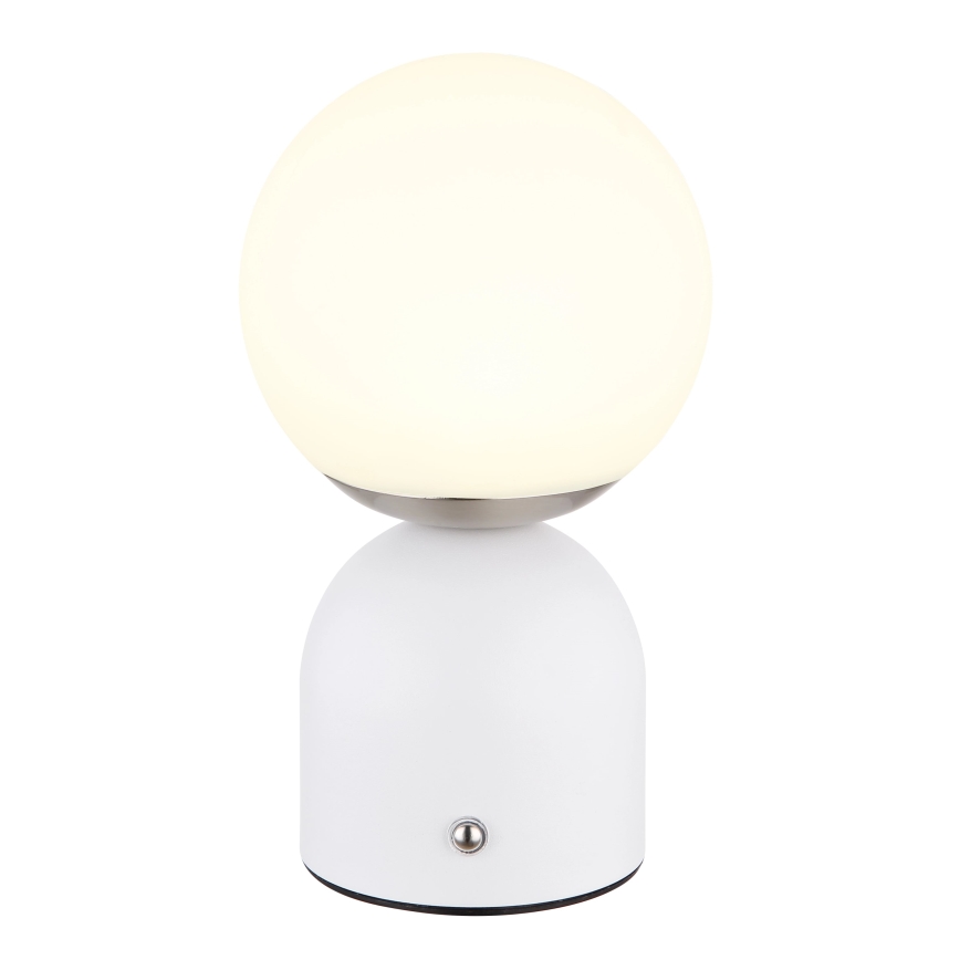 Globo - Lampada da tavolo LED dimmerabile con touch LED/2,5W/3,7V 2700/4000/6500K 1800 mAh USB bianca