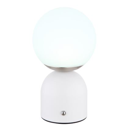 Globo - Lampada da tavolo LED dimmerabile con touch LED/2,5W/3,7V 2700/4000/6500K 1800 mAh USB bianca