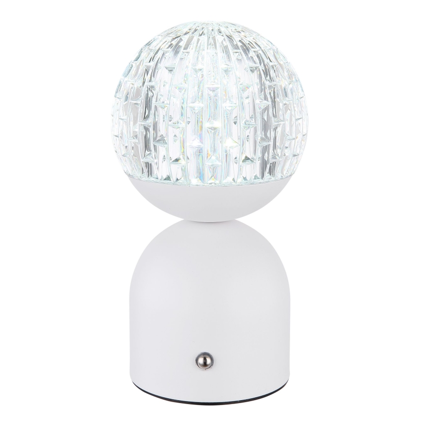 Globo - Lampada da tavolo LED dimmerabile con funzione Touch LED/2,5W/3,7V 2700/4000/65000K 1800 mAh USB bianco