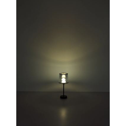 Globo - LED Lampada da tavolo touch ricaricabile e dimmerabile LED/2,5W/3,7V 2700/4000/6500K 1800 mAh nero