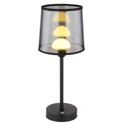Globo - LED Lampada da tavolo touch ricaricabile e dimmerabile LED/2,5W/3,7V 2700/4000/6500K 1800 mAh nero