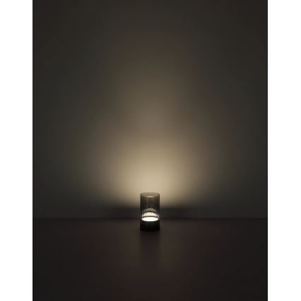 Globo - LED da esterno dimmerabile ricaricabile touch lampada da tavolo LED/2W/3,7V 2700/4000/6500K 1200mAh IP44 grigio