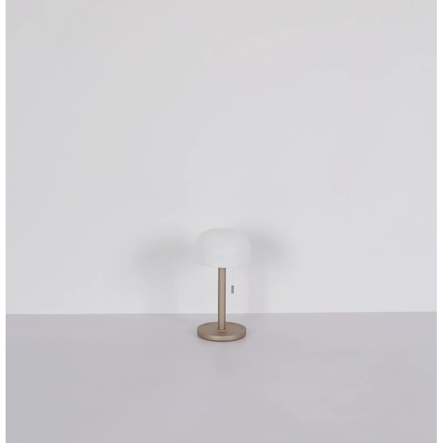 Globo - LED Ricaricabile lampada da tavolo LED/1,5W/3,7V 3000/4200/6000K 1800mAh marrone