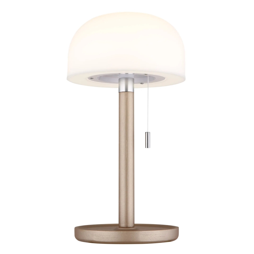 Globo - LED Ricaricabile lampada da tavolo LED/1,5W/3,7V 3000/4200/6000K 1800mAh marrone
