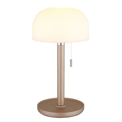 Globo - LED Ricaricabile lampada da tavolo LED/1,5W/3,7V 3000/4200/6000K 1800mAh marrone