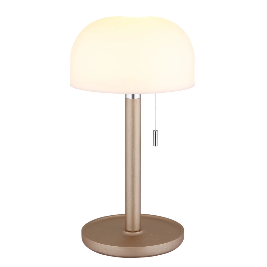 Globo - LED Ricaricabile lampada da tavolo LED/1,5W/3,7V 3000/4200/6000K 1800mAh marrone
