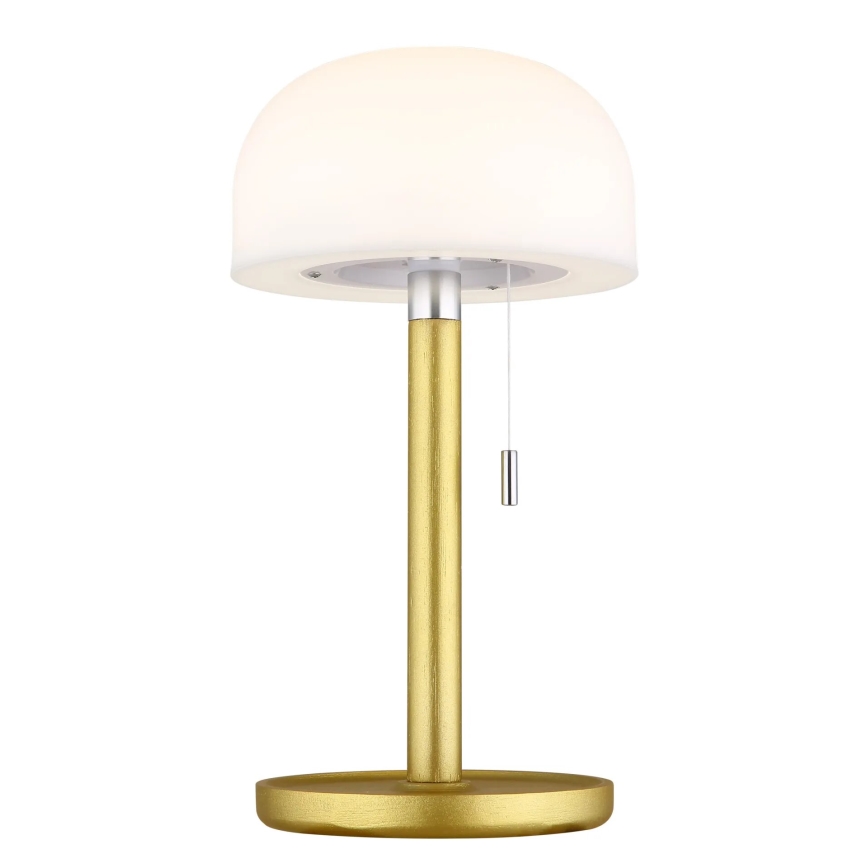 Globo - LED Ricaricabile lampada da tavolo LED/1,5W/3,7V 3000/4200/6000K 1800mAh ottone