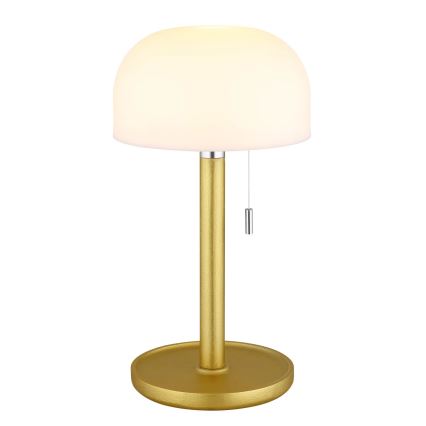 Globo - LED Ricaricabile lampada da tavolo LED/1,5W/3,7V 3000/4200/6000K 1800mAh ottone