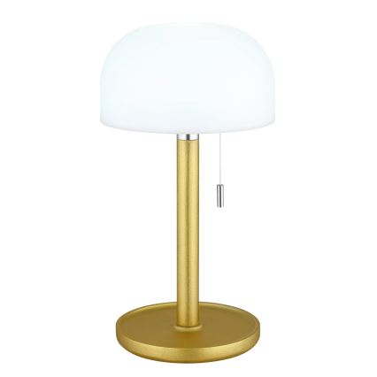 Globo - LED Ricaricabile lampada da tavolo LED/1,5W/3,7V 3000/4200/6000K 1800mAh ottone
