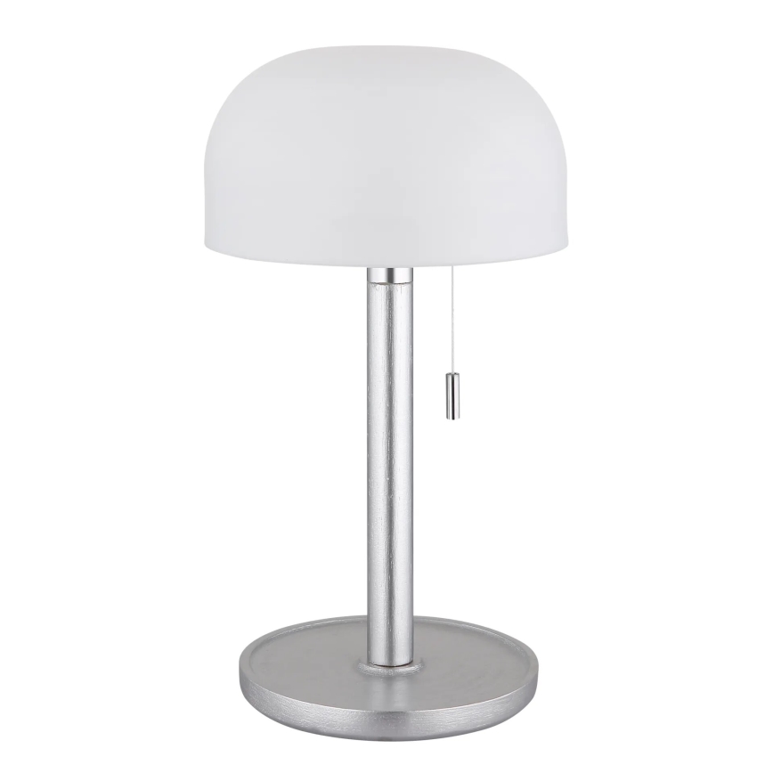Globo - LED Ricaricabile lampada da tavolo LED/1,5W/3,7V 3000/4200/6000K 1800mAh argento