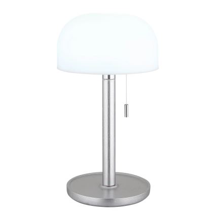 Globo - LED Ricaricabile lampada da tavolo LED/1,5W/3,7V 3000/4200/6000K 1800mAh argento