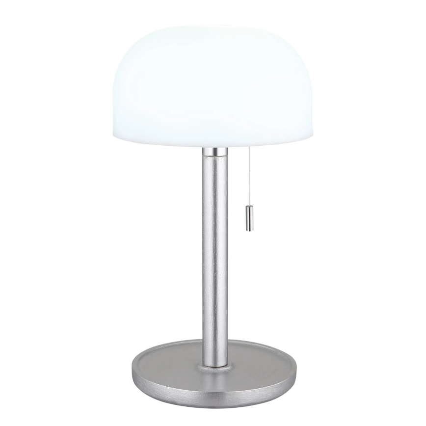 Globo - LED Ricaricabile lampada da tavolo LED/1,5W/3,7V 3000/4200/6000K 1800mAh argento