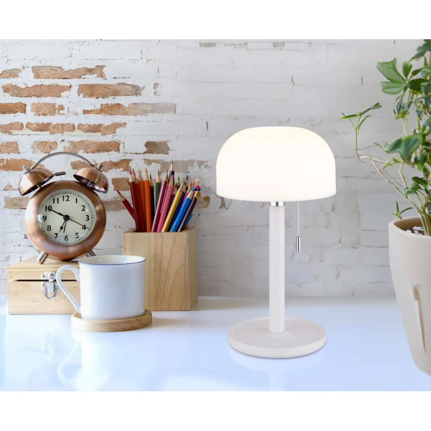 Globo - LED Ricaricabile lampada da tavolo LED/1,5W/3,7V 3000/4200/6000K 1800mAh bianco