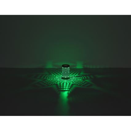 Globo - Lampada da tavolo ricaricabile a LED RGB con controllo touch LED/1W/5V 500 mAh grigio