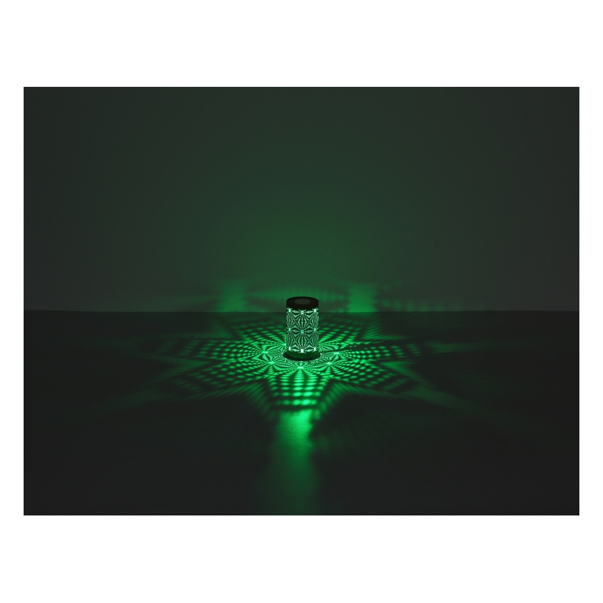 Globo - Lampada da tavolo ricaricabile a LED RGB con controllo touch LED/1W/5V 500 mAh grigio