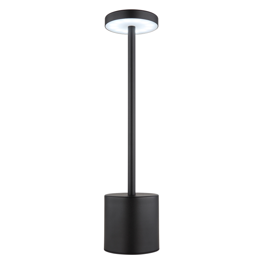 Globo - Lampada da tavolo LED dimmerabile con funzione Touch LED/1,2W/3,7V 2000K/3500K/7000K 1200 mAh USB nero