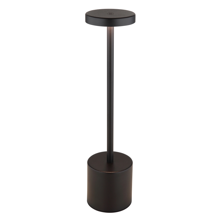 Globo - Lampada da tavolo LED dimmerabile con funzione Touch LED/1,2W/3,7V 2000K/3500K/7000K 1200 mAh USB nero