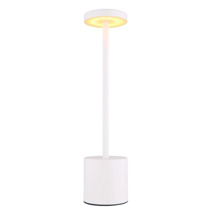 Globo - Lampada da tavolo LED dimmerabile con funzione Touch LED/1,2W/3,7V 2000K/3500K/7000K 1200 mAh USB bianco