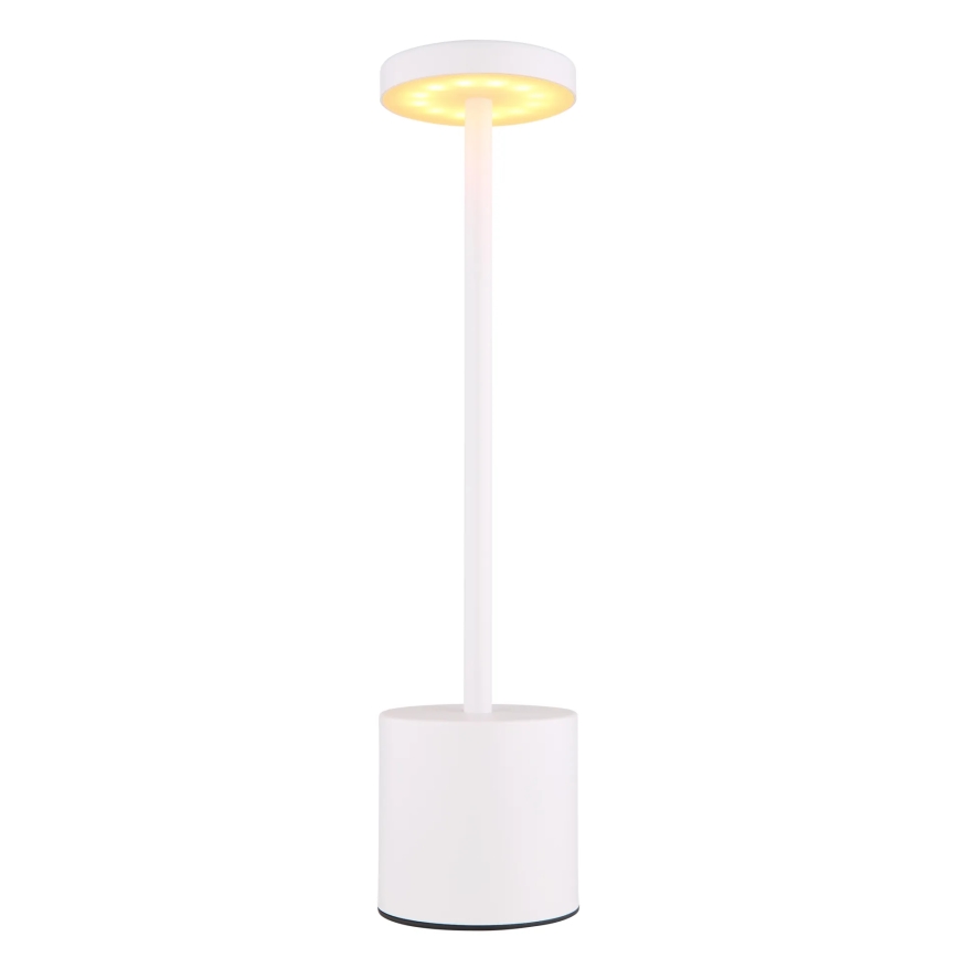 Globo - Lampada da tavolo LED dimmerabile con funzione Touch LED/1,2W/3,7V 2000K/3500K/7000K 1200 mAh USB bianco
