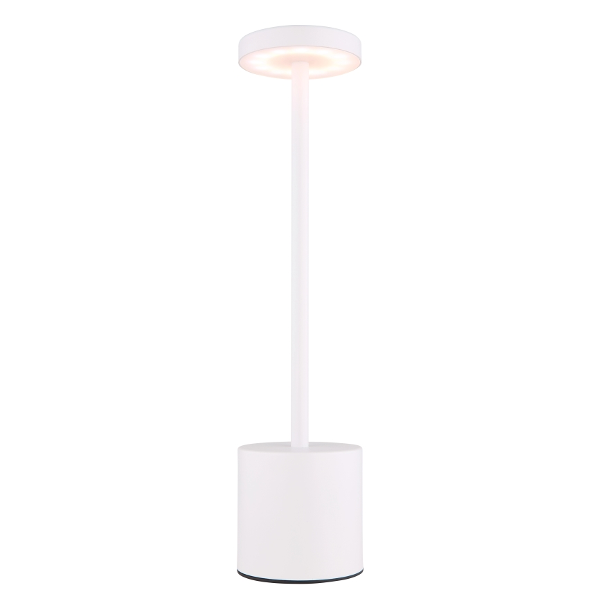 Globo - Lampada da tavolo LED dimmerabile con funzione Touch LED/1,2W/3,7V 2000K/3500K/7000K 1200 mAh USB bianco