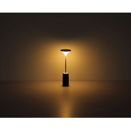 Globo - LED Lampada da tavolo touch ricaricabile e dimmerabile LED/1,2W/3,7V 3000K 1500mAh nero