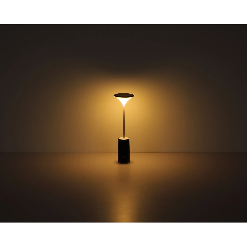 Globo - LED Lampada da tavolo touch ricaricabile e dimmerabile LED/1,2W/3,7V 3000K 1500mAh nero