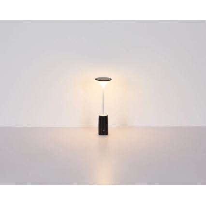 Globo - LED Lampada da tavolo touch ricaricabile e dimmerabile LED/1,2W/3,7V 3000K 1500mAh nero