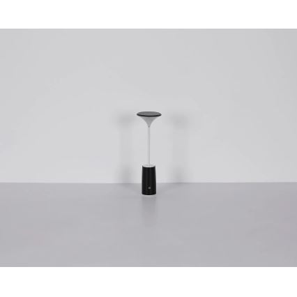 Globo - LED Lampada da tavolo touch ricaricabile e dimmerabile LED/1,2W/3,7V 3000K 1500mAh nero