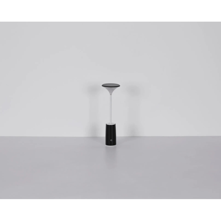 Globo - LED Lampada da tavolo touch ricaricabile e dimmerabile LED/1,2W/3,7V 3000K 1500mAh nero