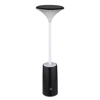 Globo - LED Lampada da tavolo touch ricaricabile e dimmerabile LED/1,2W/3,7V 3000K 1500mAh nero