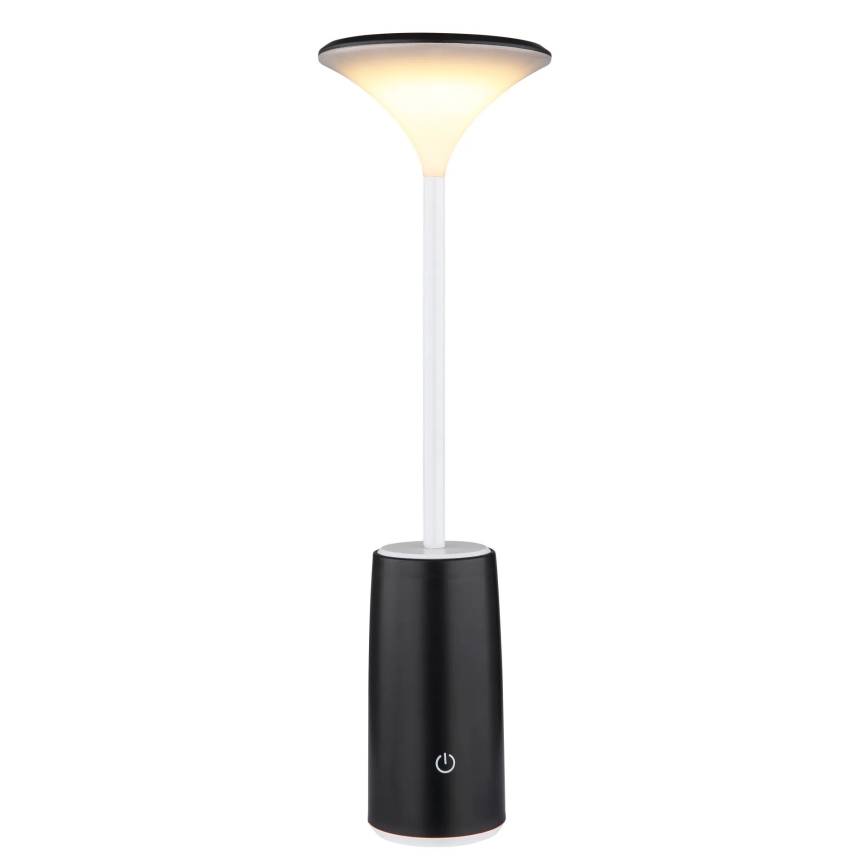 Globo - LED Lampada da tavolo touch ricaricabile e dimmerabile LED/1,2W/3,7V 3000K 1500mAh nero