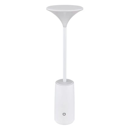Globo - LED Lampada da tavolo touch ricaricabile e dimmerabile LED/1,2W/3,7V 3000K 1500mAh bianco