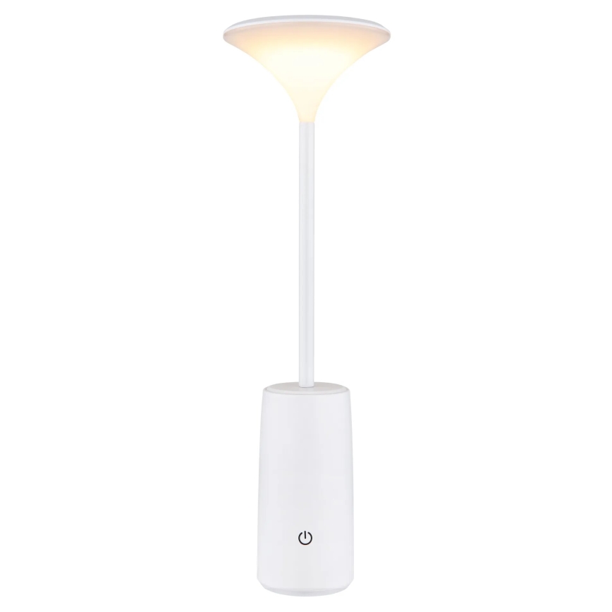 Globo - LED Lampada da tavolo touch ricaricabile e dimmerabile LED/1,2W/3,7V 3000K 1500mAh bianco