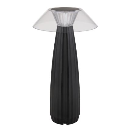 Globo - LED Lampada da tavolo touch ricaricabile e dimmerabile LED/1W/3,7V 3000K 1200mAh nero