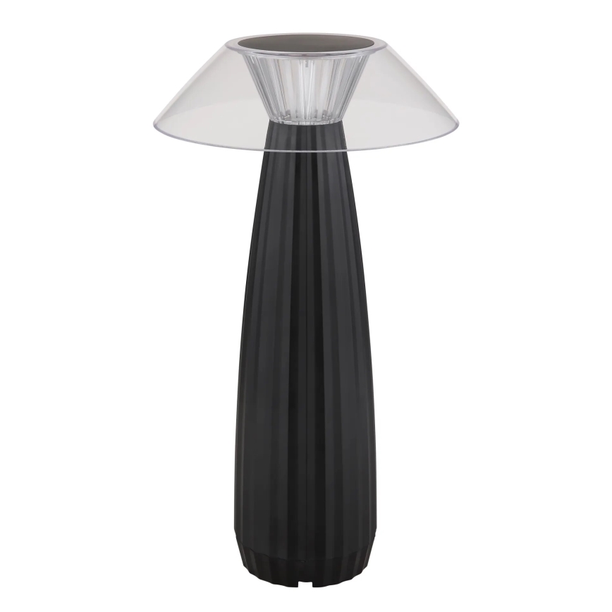 Globo - LED Lampada da tavolo touch ricaricabile e dimmerabile LED/1W/3,7V 3000K 1200mAh nero