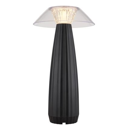 Globo - LED Lampada da tavolo touch ricaricabile e dimmerabile LED/1W/3,7V 3000K 1200mAh nero
