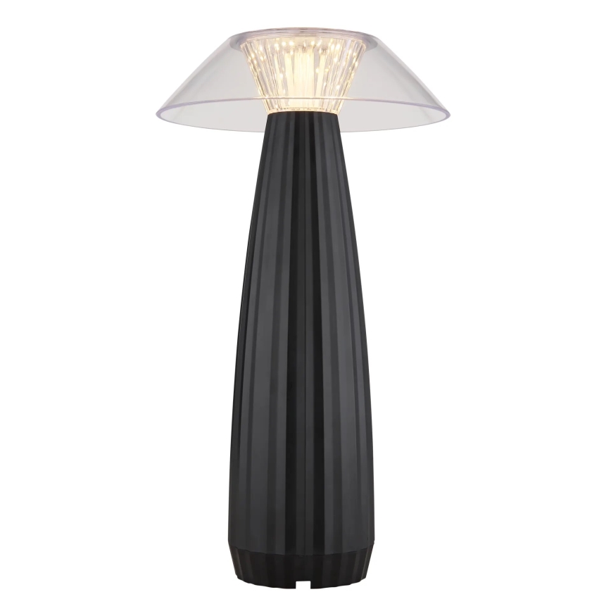 Globo - LED Lampada da tavolo touch ricaricabile e dimmerabile LED/1W/3,7V 3000K 1200mAh nero