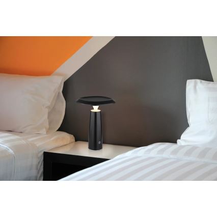 Globo - LED Lampada da tavolo ricaricabile dimmerabile LED/1,2W/3,7V 1500mAh 3000K