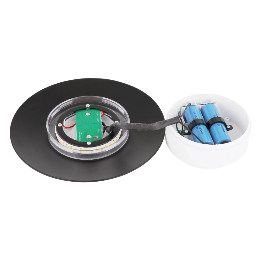 Globo - Lampada da tavolo per esterni LED ricaricabile a sfioramento/3W/3,7V 1800/2700/3000K IP44 1800 mAh grigio