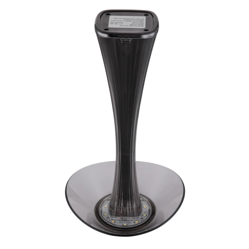 Globo - LED Lampada da tavolo ricaricabile dimmerabile LED/2,5W/3,7V 1200mAh 2700K/4500K/6500K nero