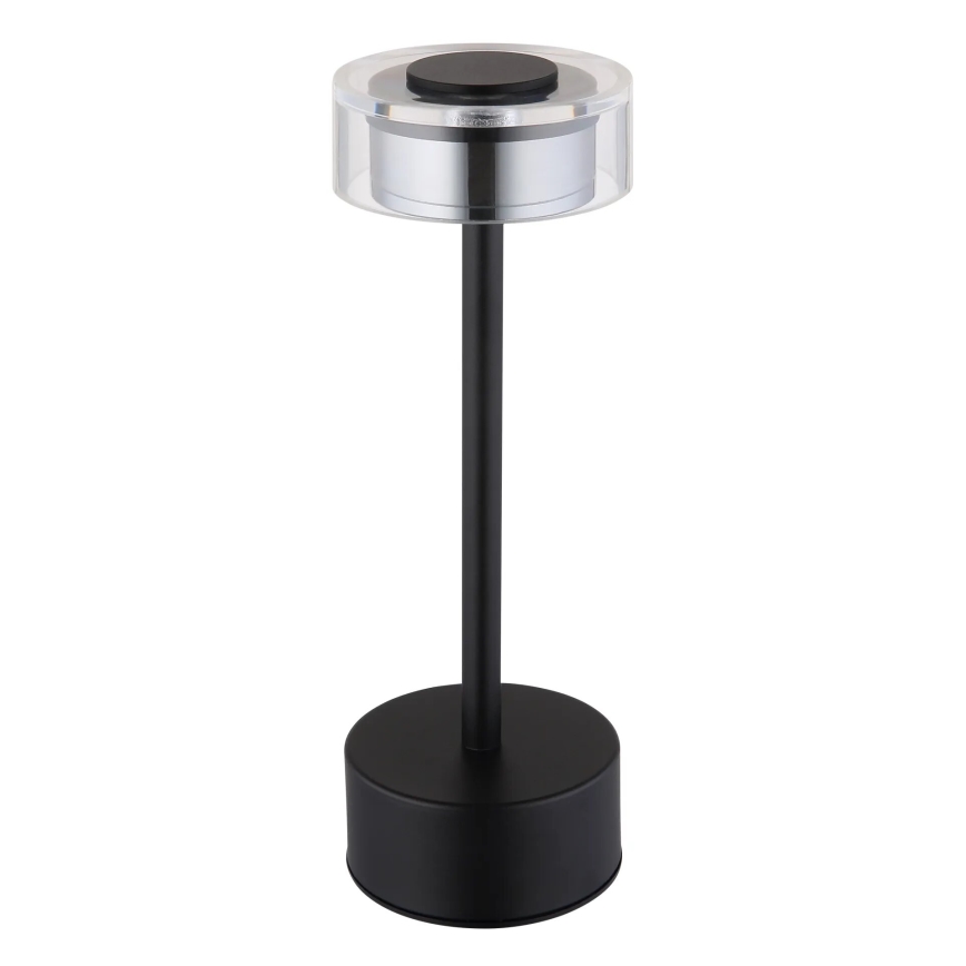 Globo - LED Lampada da tavolo touch ricaricabile e dimmerabile LED/2,5W/3,7V 2700/4000/6500K 1800mAh nero