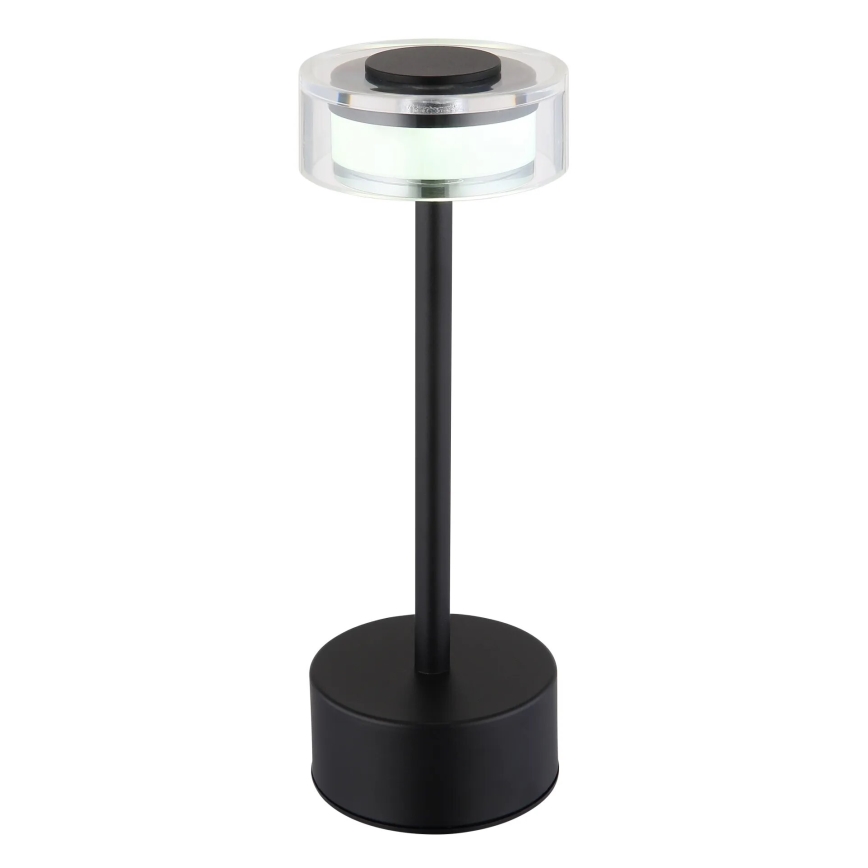 Globo - LED Lampada da tavolo touch ricaricabile e dimmerabile LED/2,5W/3,7V 2700/4000/6500K 1800mAh nero