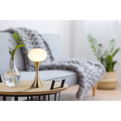 Globo - Lampada da tavolo 1xE14/25W/230V dorata