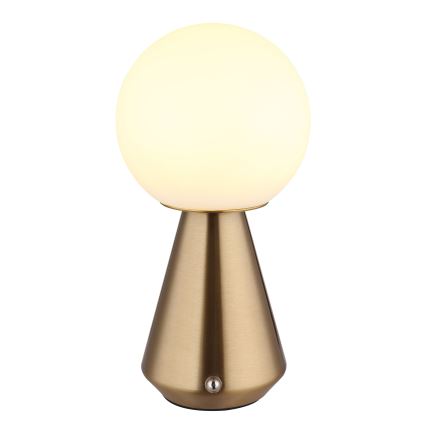 Globo - LED Dimmerabile touch per esterni lampada da tavolo LED/1,5W/5V 3000/4500/6500K 1800 mAh IP41 rame