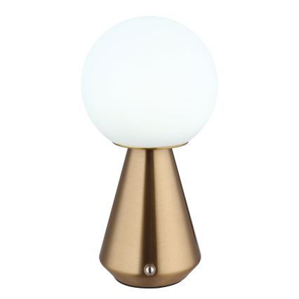 Globo - LED Dimmerabile touch per esterni lampada da tavolo LED/1,5W/5V 3000/4500/6500K 1800 mAh IP41 rame