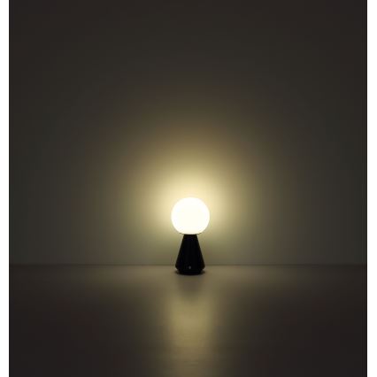 Globo - LED Dimmerabile touch per esterni lampada da tavolo LED/1,5W/5V 3000/4500/6500K 1800 mAh IP41 cromo opaco