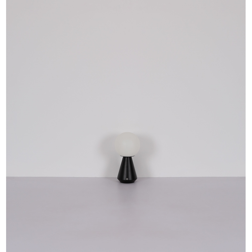 Globo - LED Dimmerabile touch per esterni lampada da tavolo LED/1,5W/5V 3000/4500/6500K 1800 mAh IP41 nero